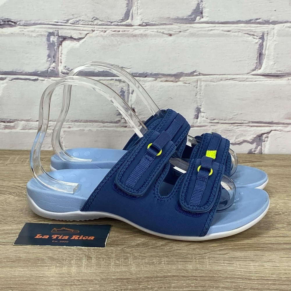 Vionic Sarah Blue Sport Slide Sandals